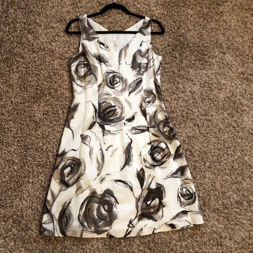 Sleeveless Floral print Coldwater Creek